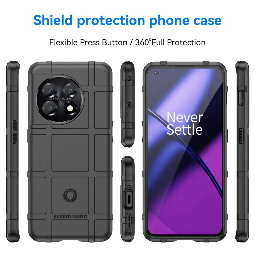 OnePlus 11 Rugged Shield Series Hantverkare Skal - Svart