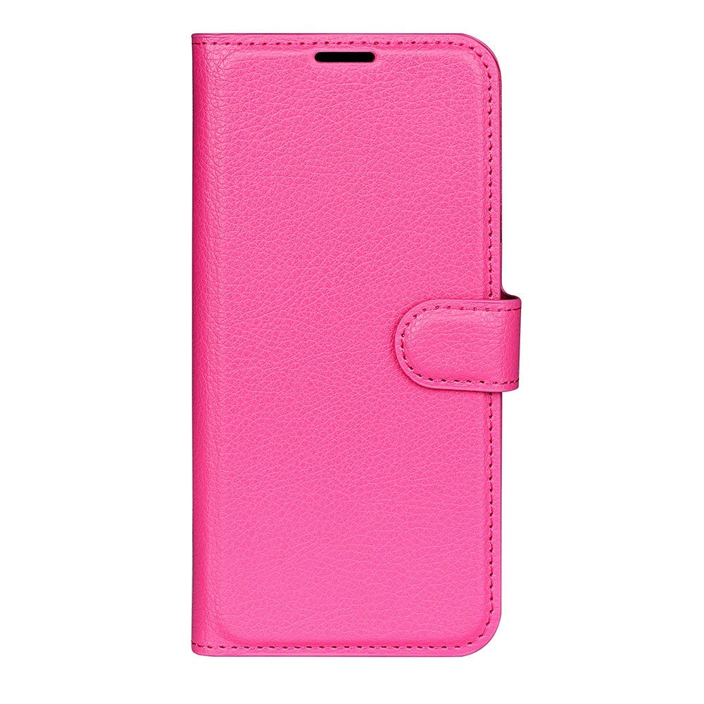 OnePlus 11 PU Litchi Läder Plånboksfodral - Pink