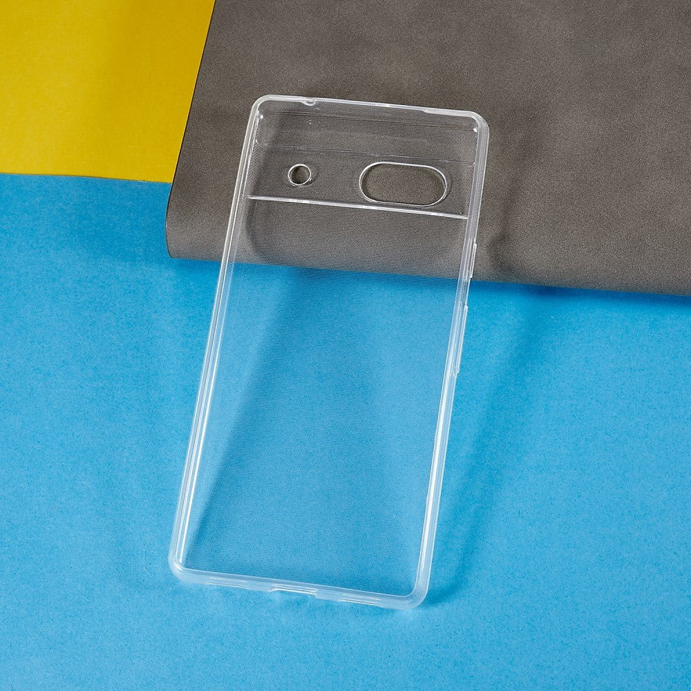 Google Pixel 7A Flexibel Plast Skal - Genomskinlig