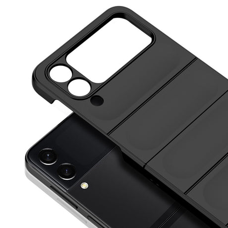 EIDERWOOD Samsung Galaxy Z Flip3 (5G) Hårt Plast Skal med Grepp - Svart