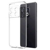 NORTHJO OnePlus 10 Pro 2-i-1 Set Flexibelt Plast Skal med Härdat Skyddsglas - Genomskinlig