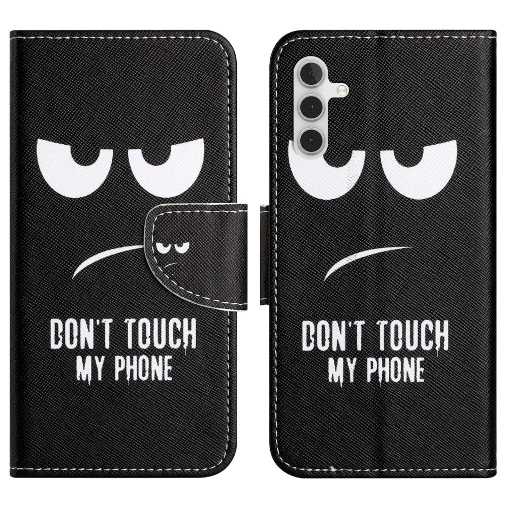 Samsung Galaxy A24 Plånboksfodral - "Don't Touch My Phone"