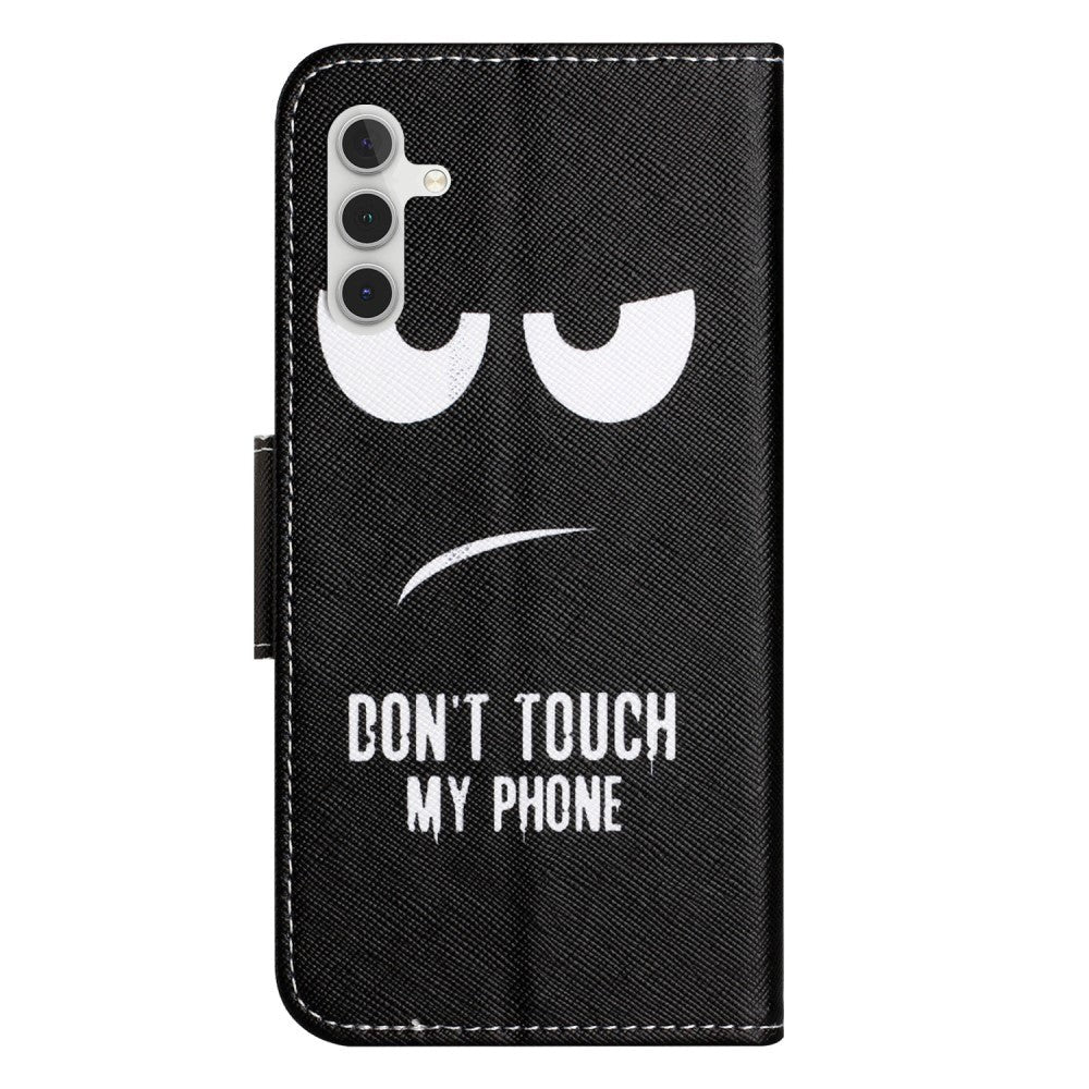 Samsung Galaxy A24 Plånboksfodral - "Don't Touch My Phone"