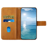 Xiaomi Redmi Note 12 Pro (5G) / Poco X5 Pro (5G) Plånboksfodral i Läder med Stativfunktion - Ljusbrun