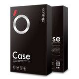 NORTHJO Samsung Galaxy S22 Ultra 2-i-1 Set Flexibelt Plast Skal med Härdat Skyddsglas - Genomskinlig