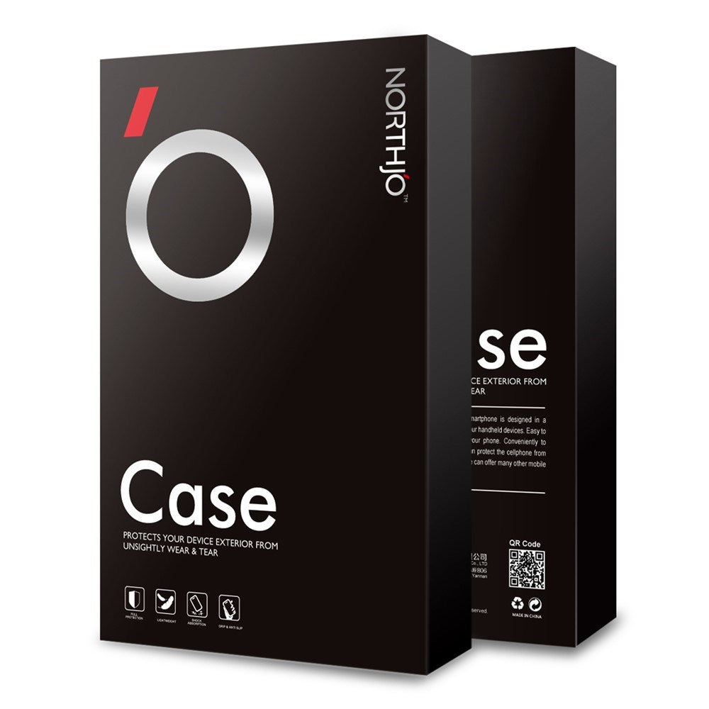 NORTHJO Samsung Galaxy S23 | 3-i-1 360° Skyddsset med Skal | Skärmskydd | Kameralinsskydd - Genomskinlig