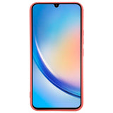 EIDERWOOD Samsung Galaxy A34 (5G) Fodrat Flexibelt Plast Skal - Mörkröd