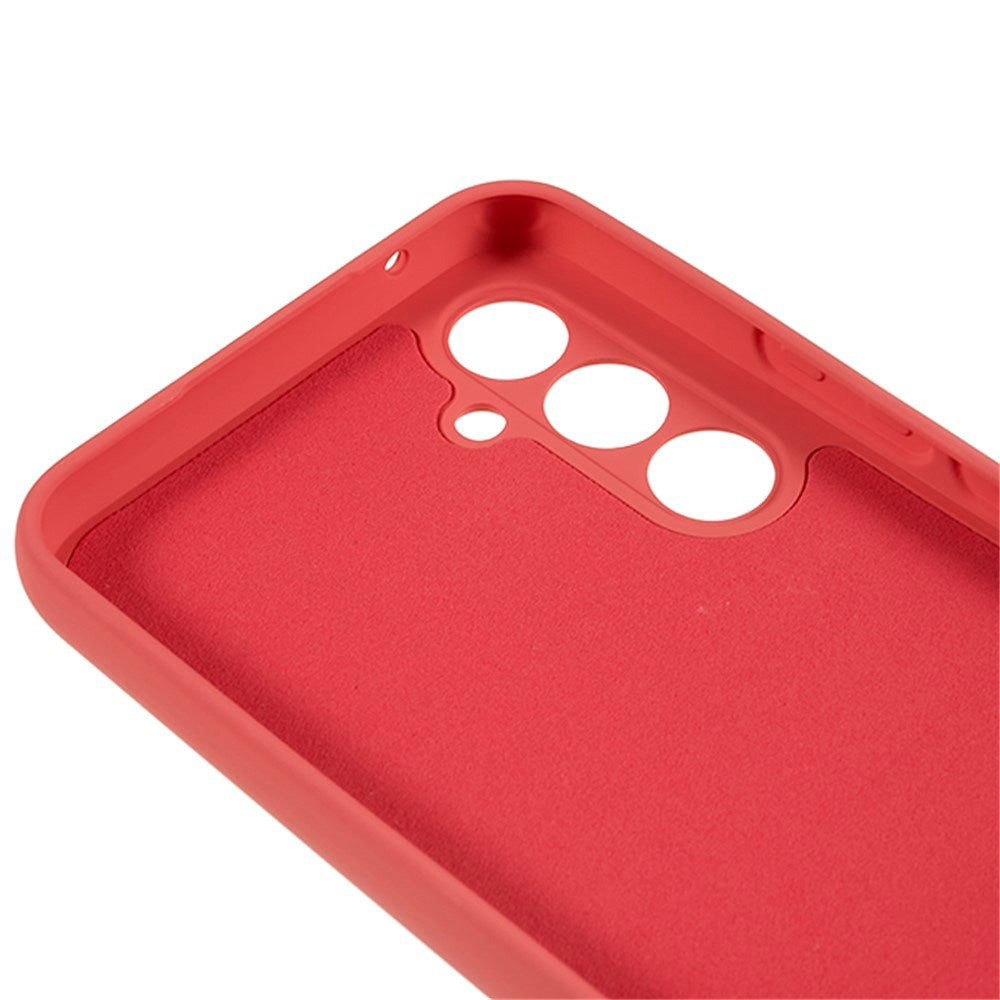 EIDERWOOD Samsung Galaxy A34 (5G) Fodrat Flexibelt Plast Skal - Mörkröd