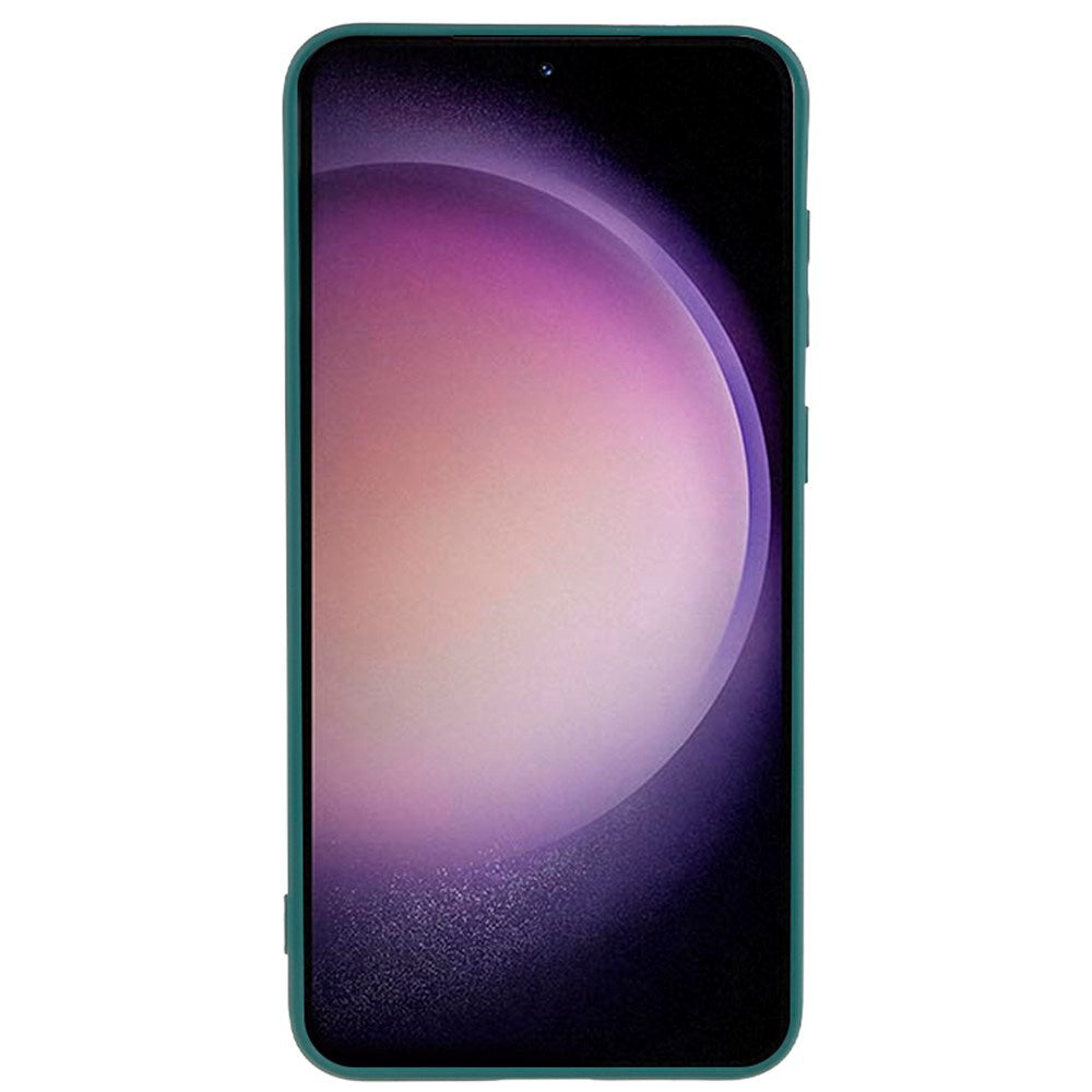EIDERWOOD Samsung Galaxy S23 Fodrat Flexibelt Plast Skal - Grön