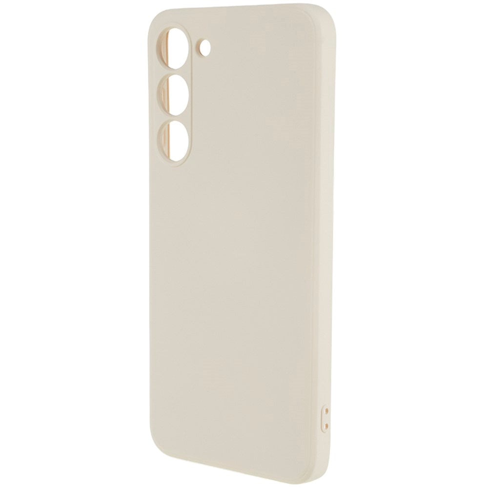 EIDERWOOD Samsung Galaxy S23 Fodrat Flexibelt Plast Skal - Beige