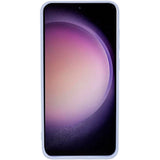 EIDERWOOD Samsung Galaxy S23 Fodrat Flexibelt Plast Skal - Lila