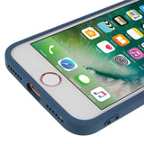 EIDERWOOD iPhone SE (2022 / 2020) / 8 / 7 Fodrat Flexibelt Plast Skal - Blå