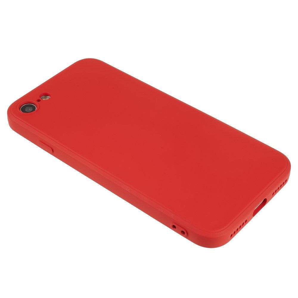 EIDERWOOD iPhone SE (2022 / 2020) / 8 / 7 Fodrat Flexibelt Plast Skal - Röd