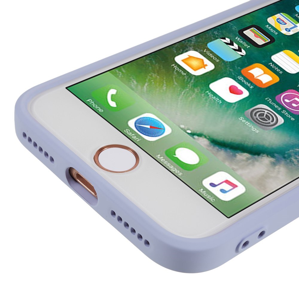 EIDERWOOD iPhone SE (2022 / 2020) / 8 / 7 Fodrat Flexibelt Plast Skal - Lila