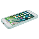 EIDERWOOD iPhone SE (2022 / 2020) / 8 / 7 Fodrat Flexibelt Plast Skal - Ljusblå