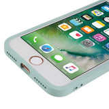 EIDERWOOD iPhone SE (2022 / 2020) / 8 / 7 Fodrat Flexibelt Plast Skal - Ljusblå