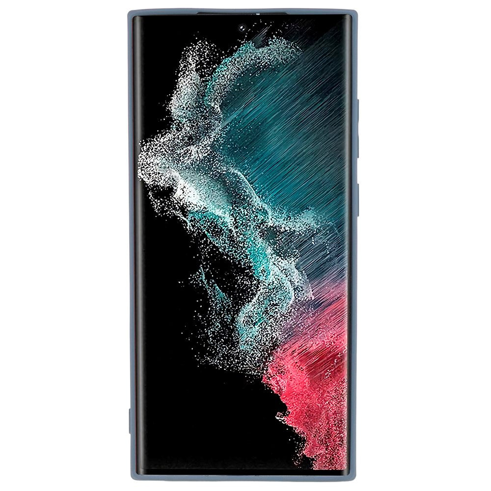 EIDERWOOD Samsung Galaxy S22 Ultra Fodrat Flexibelt Plast Skal - Lavendel