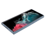 EIDERWOOD Samsung Galaxy S22 Ultra Fodrat Flexibelt Plast Skal - Lavendel