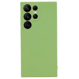 EIDERWOOD Samsung Galaxy S22 Ultra Fodrat Flexibelt Plast Skal - Ljusgrön