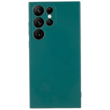 EIDERWOOD Samsung Galaxy S22 Ultra Fodrat Flexibelt Plast Skal - Grön