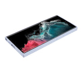 EIDERWOOD Samsung Galaxy S22 Ultra Fodrat Flexibelt Plast Skal - Lila