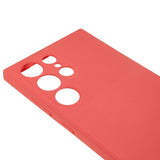 EIDERWOOD Samsung Galaxy S22 Ultra Fodrat Flexibelt Plast Skal - Mörkröd