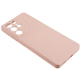 EIDERWOOD Samsung Galaxy S21 Ultra Fodrat Flexibelt Plast Skal - Rosa