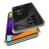 Samsung Galaxy S23 Ultra Skal Flexibel Plast - Transparent / Gorilla med Rubiks Cube