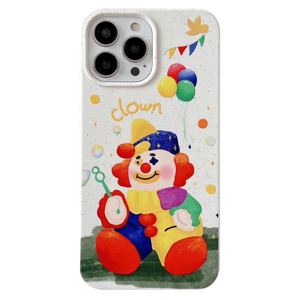 iPhone 14 Pro Skal Flexibel Plast - Clown