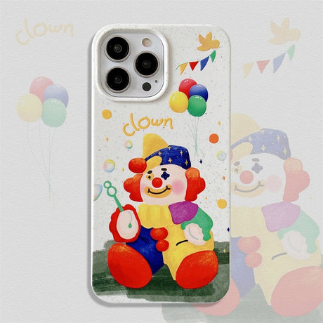 iPhone 14 Pro Skal Flexibel Plast - Clown