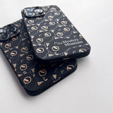 iPhone 14 Pro Flexibel TPU Plast Skal med Tryck - Katter