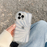 iPhone 13 Pro 3D Skal TPU-plast - Musselskal - Transparent