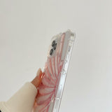 iPhone 13 Pro 3D Skal TPU-plast - Musselskal - Transparent