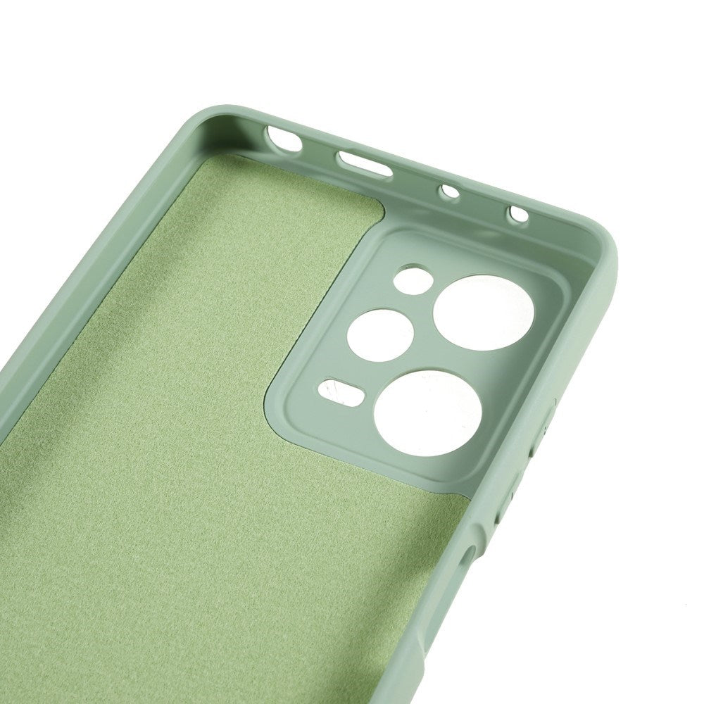 EIDERWOOD Xiaomi Poco X5 Pro (5G) Fodrat Flexibelt Plast Skal - Grön