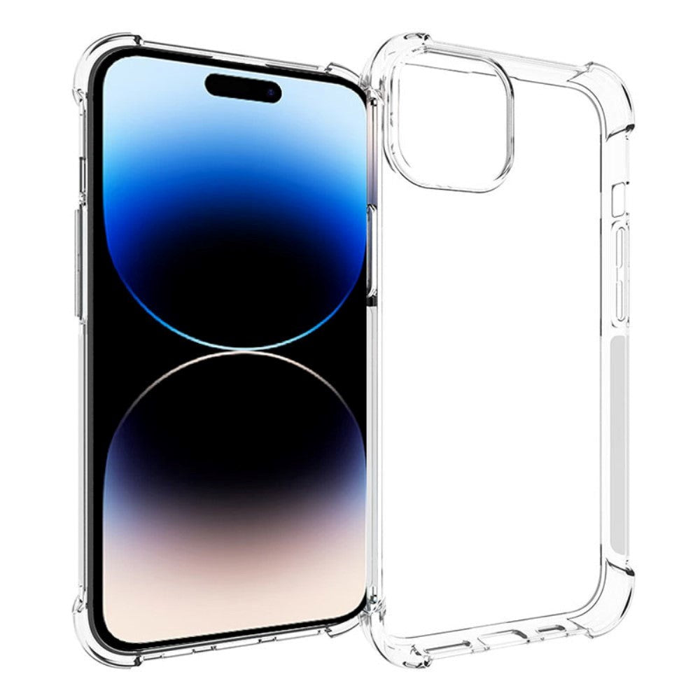 iPhone 15 EIDERWOOD Skal Flexibel Glidsäker Plast - Transparent