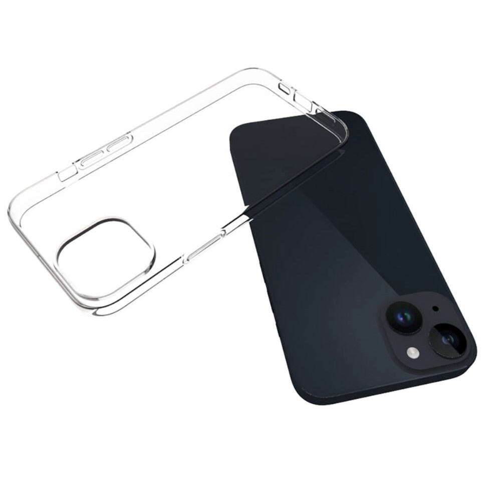 iPhone 15 Plus Skal Flexibel Plast - Transparent