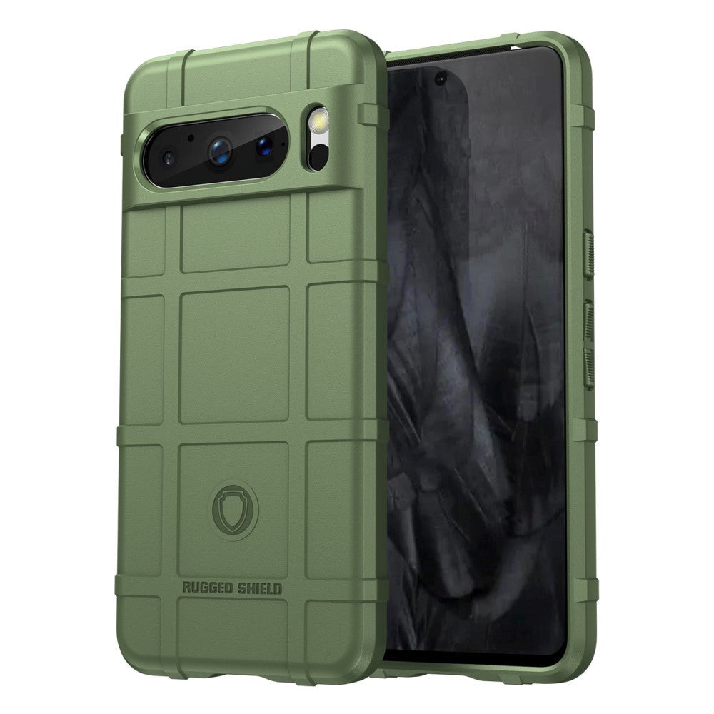 Google Pixel 8 Pro Rugged Shield Series Tåligt Skal - Grön