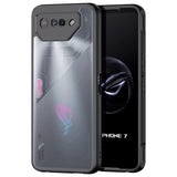 Asus ROG Phone 7 DUX DUCIS Aimo Series Plast Skal - Genomskinlig / Svart