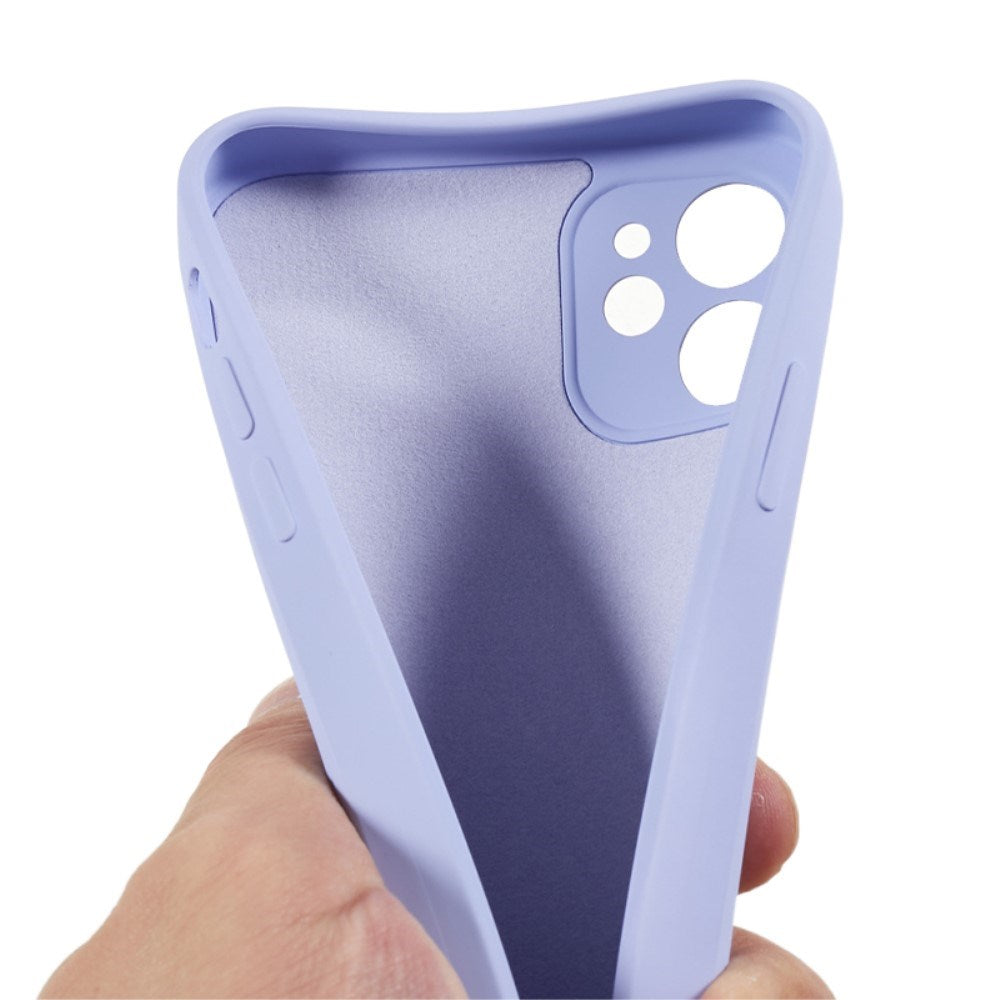 EIDERWOOD iPhone 11 Fodrat Flexibelt Plast Skal - Ljuslila