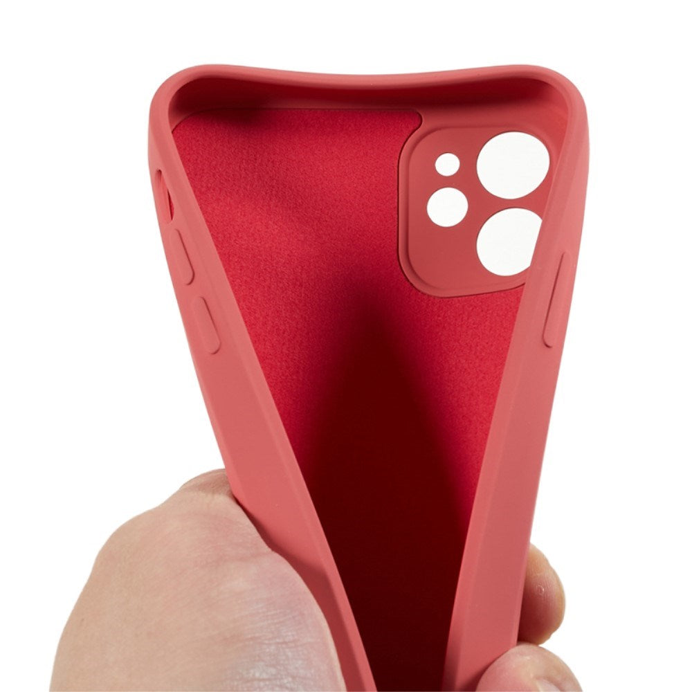 EIDERWOOD iPhone 11 Fodrat Flexibelt Plast Skal - Mörkröd