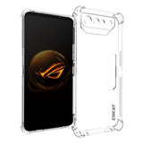 Asus ROG Phone 7 Enkay Anti-Slip Plast Skal - Genomskinlig