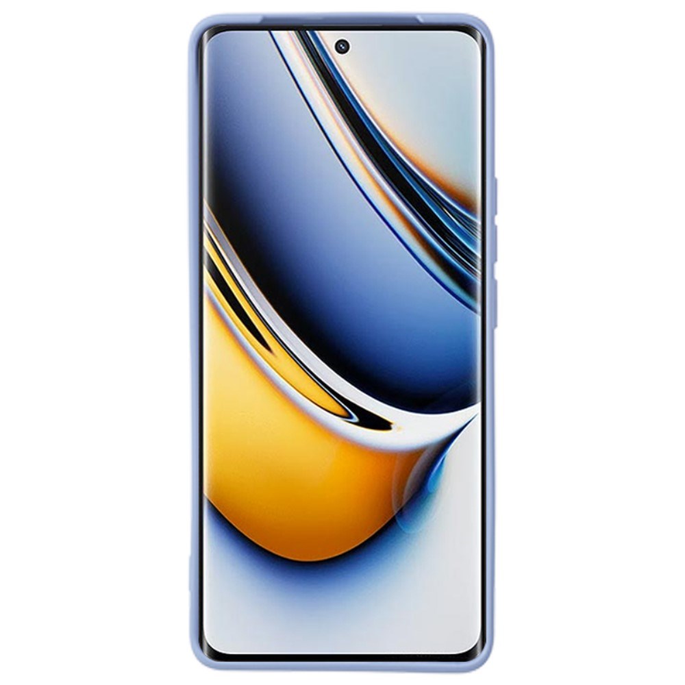 EIDERWOOD Realme 11 Pro+ 5G / 11 Pro 5G Flexibel TPU Plast Skal - Ljusblå