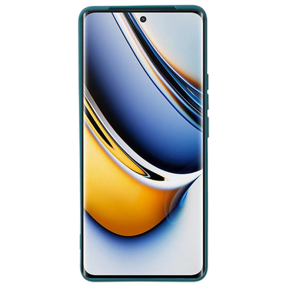 EIDERWOOD Realme 11 Pro+ 5G / 11 Pro 5G Flexibel TPU Plast Skal - Grön