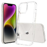 iPhone 15 Hybridplast Skal - Transparent