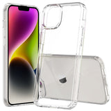 iPhone 15 Plus Hybridplast Skal - Transparent