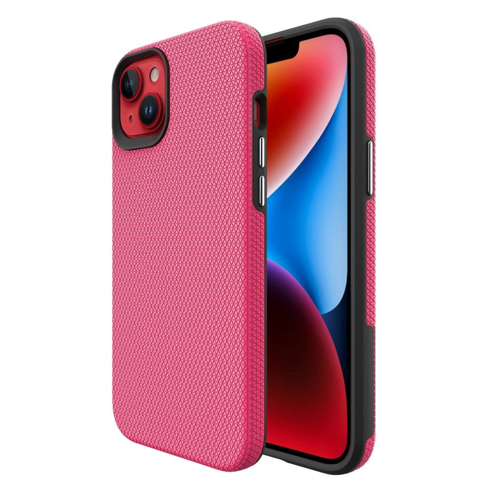 iPhone 15 Hantverkare Plastskal - Pink