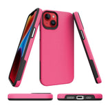 iPhone 15 Hantverkare Plastskal - Pink