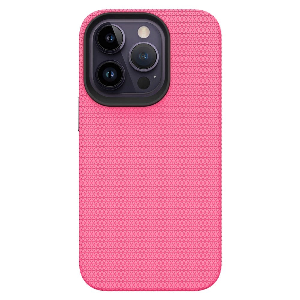 iPhone 15 Pro Max Hantverkare Plastskal - Pink