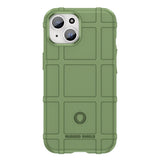 iPhone 15 Rugged Shield Series Hantverkare Skal - Grön