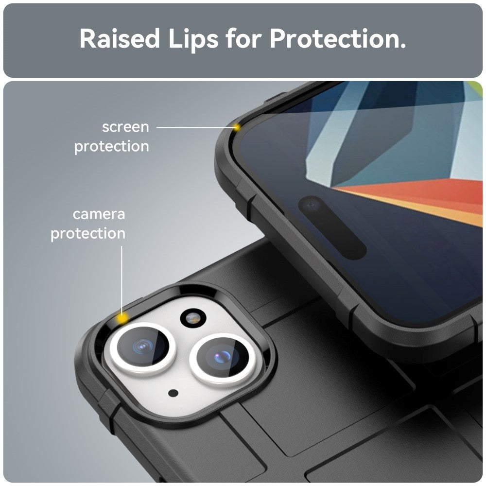 iPhone 15 Plus Rugged Shield Series Tåligt Skal - Svart